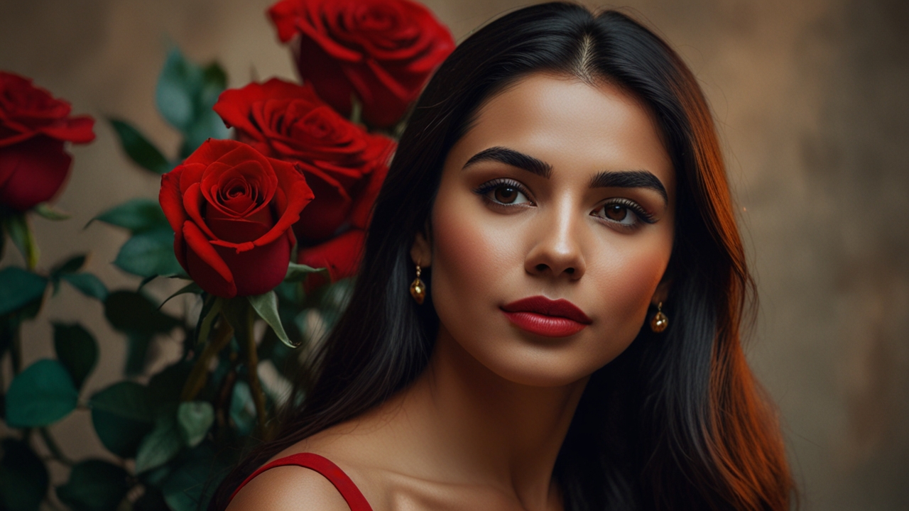 Pomba Gira Rosa Vermelha