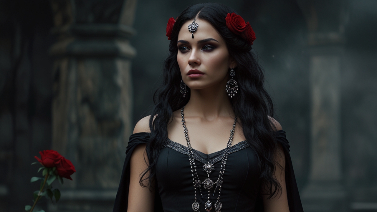 Descubra a história e os mistérios de Rosa Caveira, a poderosa feiticeira e Pomba Gira ligada à morte e à magia ancestral. Conheça sua jornada espiritual e seu papel na falange do Exu Caveira.